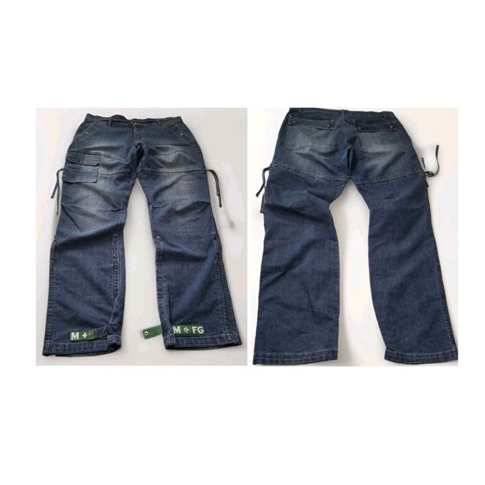 Marithe Francois Girbaud Cargo Jean Men 36 Utility Gorpcore Urban Y2K Streetwear